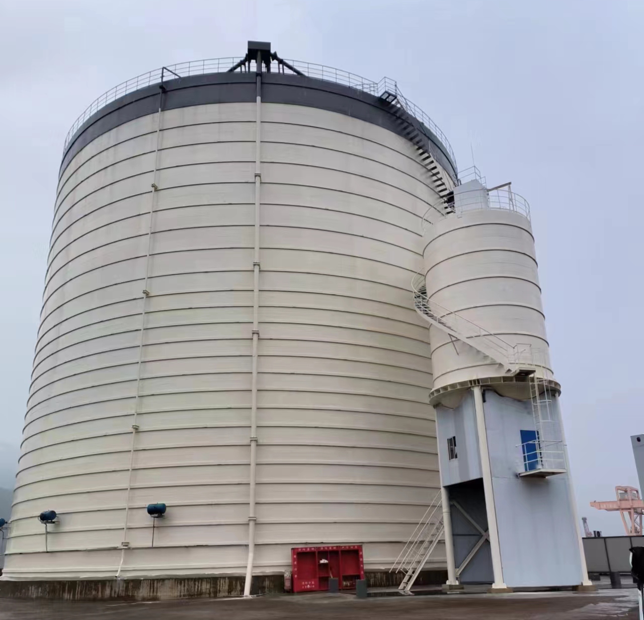 肃北10万吨水泥钢板库