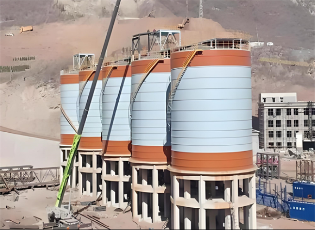 肃北高架钢板仓